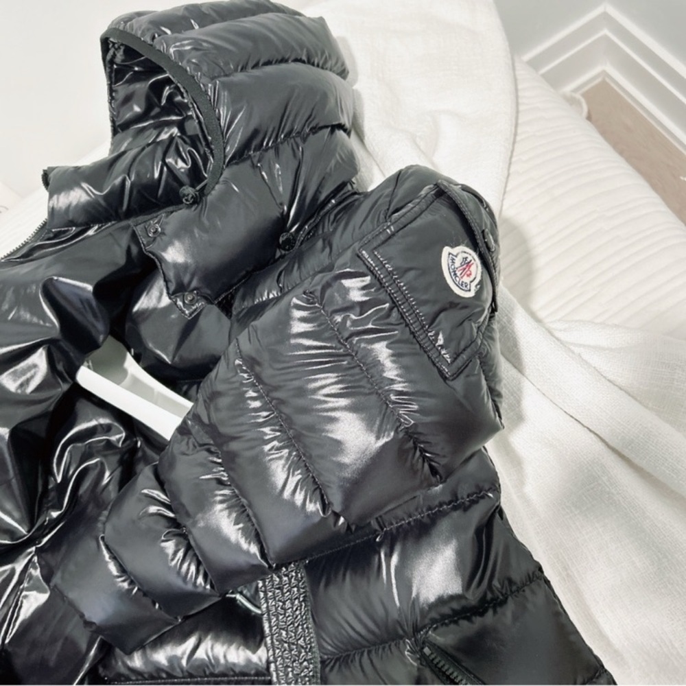 Moncler Black Puffer Jacket